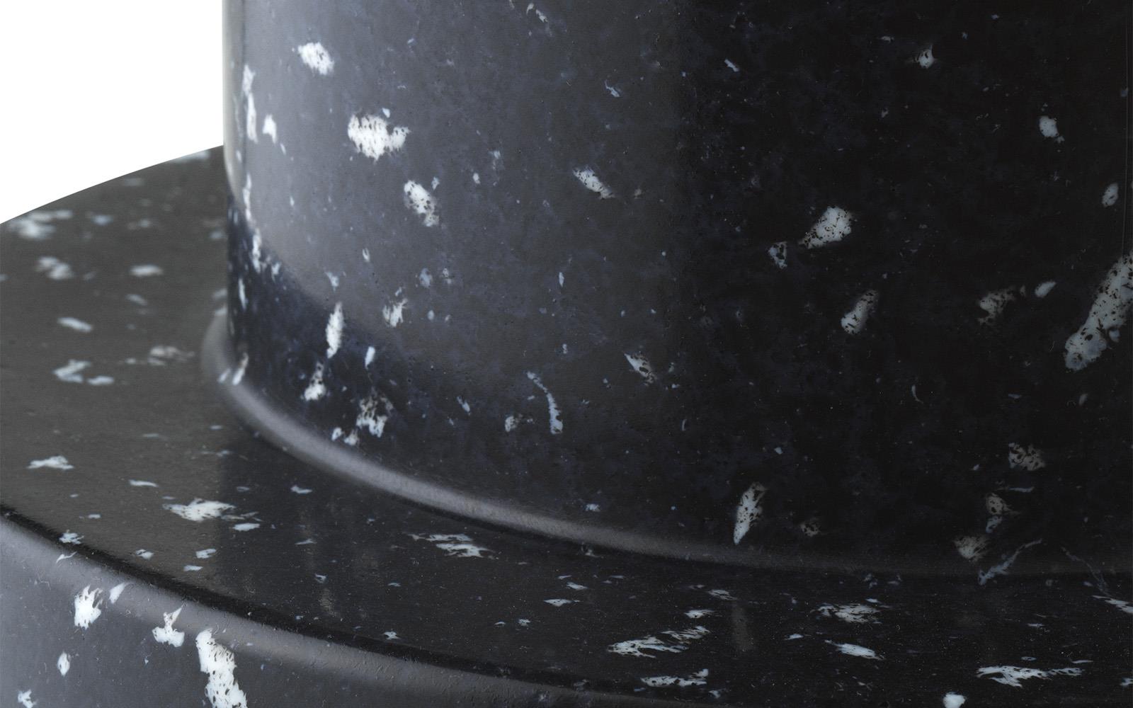 Normann Copenhagen Bit skammel - sort - Bahne